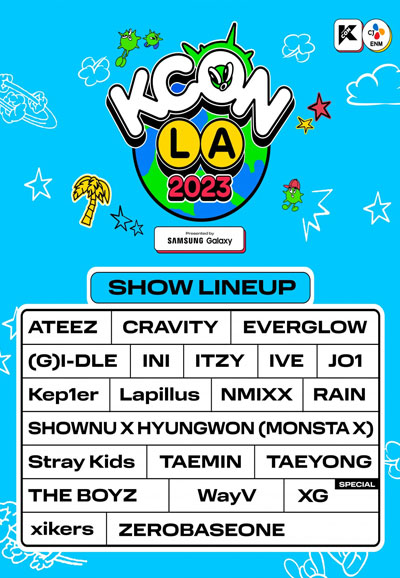KCON LA 2023 케이팝 콘서트